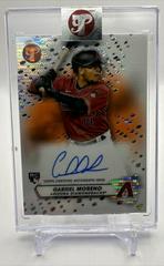 Gabriel Moreno [Orange] #PA-GM Baseball Cards 2023 Topps Pristine Autographs Prices