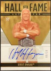 Hulk Hogan [Gold] #HF-HHG Wrestling Cards 2022 Panini Chronicles WWE Hall of Fame Autographs Prices