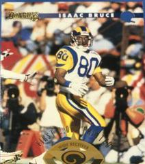 Isaac Bruce [Press Proof] #121 Football Cards 1996 Panini Donruss Prices