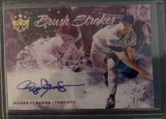 Roger Clemens [Purple] #BS-RC Baseball Cards 2022 Panini Diamond Kings Brush Strokes Autograph Prices
