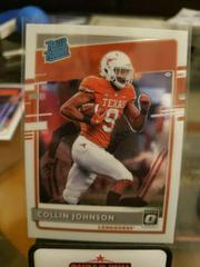 Collin Johnson #13 Football Cards 2020 Panini Chronicles Draft Picks Donruss Optic Rated Rookies Prices