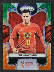 Eden Hazard [Green & Orange Wave] Soccer Cards 2018 Panini Prizm World Cup Prices