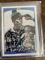 Jazz Chisholm Jr. [Blue Rainbow Foil] #4 Baseball Cards 2022 Topps X Lauren Taylor Prices