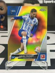 Lucas Tousart [Gold Refractor] Soccer Cards 2021 Topps Chrome Bundesliga Prices