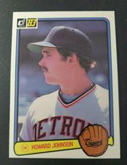 Howard Johnson Baseball Cards 1983 Donruss Prices