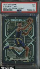 Stephen Curry [Yellow] Basketball Cards 2020 Panini Obsidian Prices