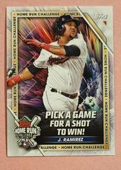 Jose Ramirez Baseball Cards 2023 Topps Home Run Challenge Prices