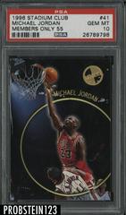 Michael Jordan Basketball Cards 1996 Stadium Club Members Only 55 Prices