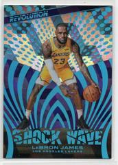 LeBron James [Cubic] #6 Basketball Cards 2018 Panini Revolution Shock Wave Prices