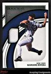 Mariano Rivera [Green] #2 Baseball Cards 2022 Panini Immaculate Prices