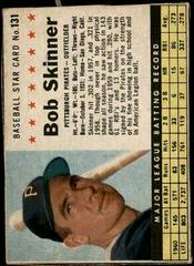 Bob Skinner [Hand Cut] #131 Baseball Cards 1961 Post Cereal Prices
