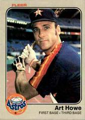 Art Howe #450 Baseball Cards 1983 Fleer Prices