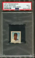 Willie McCovey [Side Panel] Baseball Cards 1970 Transogram Hand Cut Prices