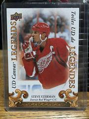 Steve Yzerman #CL-7 Hockey Cards 2023 Upper Deck Tim Hortons Legends UD Canvas Legends Prices