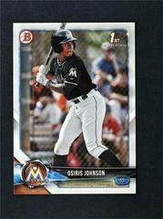 Osiris Johnson #BD-103 Baseball Cards 2018 Bowman Draft Prices