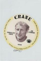 Jan Stenerud Football Cards 1976 Crane Discs Prices