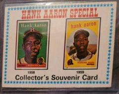 Aaron Special 58-59 Baseball Cards 1974 O Pee Chee Prices