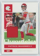 Patrick Mahomes II [Jersey Prime] #47 Football Cards 2020 Panini Chronicles Prices