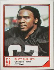 Rudy Phillips Football Cards 1983 Jogo CFL Limited Prices