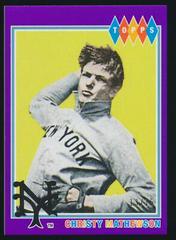 Christy Mathewson [Purple] Baseball Cards 2022 Topps Brooklyn Collection Prices