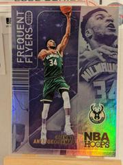 Giannis Antetokounmpo [Holo] #4 Basketball Cards 2022 Panini Hoops Frequent Flyers Prices