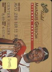 Marquis Grissom [Gold] Baseball Cards 1995 Studio Prices