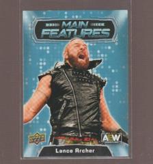 Lance Archer Wrestling Cards 2022 Upper Deck AEW Main Features Prices