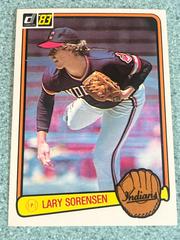 Lary Sorensen #363 Baseball Cards 1983 Donruss Prices