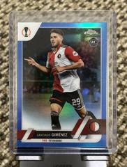 Santiago Gimenez [Blue] #153 Soccer Cards 2022 Topps Chrome UEFA Club Competitions Prices