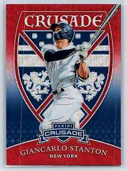 Giancarlo Stanton [Ruby Wave] Baseball Cards 2018 Panini Chronicles Crusade Prices