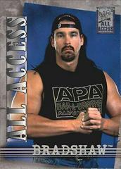 Bradshaw Wrestling Cards 2002 Fleer WWF All Access Prices