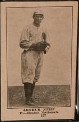 Arthur Nehf Baseball Cards 1917 Boston Store Prices