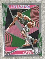 Jayson Tatum [Pink] Basketball Cards 2021 Panini Illusions Amazing Prices