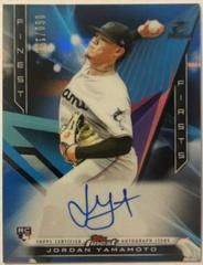 Jordan Yamamoto [Blue Refractor] #FFA-JY Baseball Cards 2020 Topps Finest Firsts Autographs Prices
