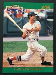 Carl Yastrzemski #3 Baseball Cards 1992 Score the Franchise Prices