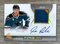 Joe Pavelski [Autograph Patch] #27 Hockey Cards 2010 SP Authentic Prices