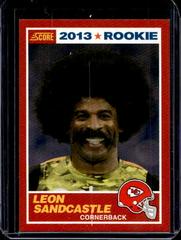 Leon Sandcastle [Red Target] #441 Football Cards 2013 Panini Score Prices