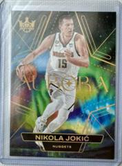 Nikola Jokic #16 Basketball Cards 2023 Panini Court Kings Aurora Prices