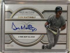 Don Mattingly Baseball Cards 2022 Topps Definitive Legendary Autograph Collection Prices