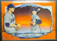 Casey Mize [Orange Refractor] Baseball Cards 2018 Bowman Draft Sterling Continuity Prices