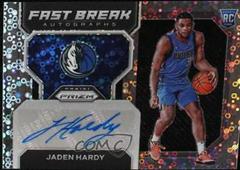 Jaden Hardy #FBR-JHM Basketball Cards 2022 Panini Prizm Fast Break Rookie Autographs Prices