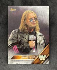 Bret Hit Man Hart [Silver] Wrestling Cards 2016 Topps WWE Prices