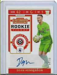 Dean Henderson [Autograph] Soccer Cards 2019 Panini Chronicles Contenders Rookie Ticket Prices