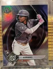 CJ Abrams [SP Variation] #14 Baseball Cards 2022 Bowman Platinum Prices