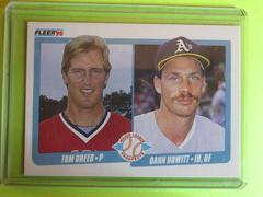 T Drees, D Howitt #644 Baseball Cards 1990 Fleer Prices