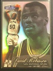 David Robinson [Row 3] #38 Basketball Cards 1998 Flair Showcase Prices