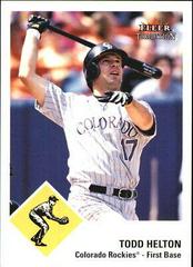 Todd Helton Baseball Cards 2003 Fleer Tradition Prices