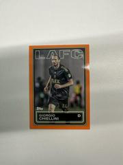 Giorgio Chiellini [Orange] #83T-19 Soccer Cards 2023 Topps MLS 1983 Futbol Prices