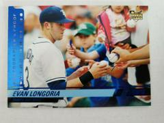 Evan Longoria [Photographer's Proof Blue] #108 Baseball Cards 2008 Stadium Club Prices