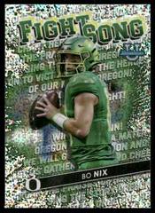 Bo Nix #FS-14 Football Cards 2022 Bowman's Best University Fight Song Prices